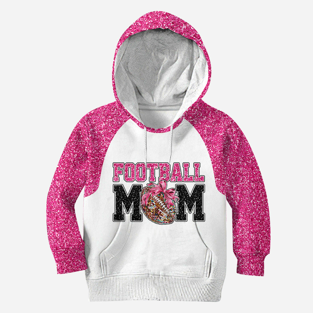 Football Mom Croquette - Personalized Football All Over Shirt
