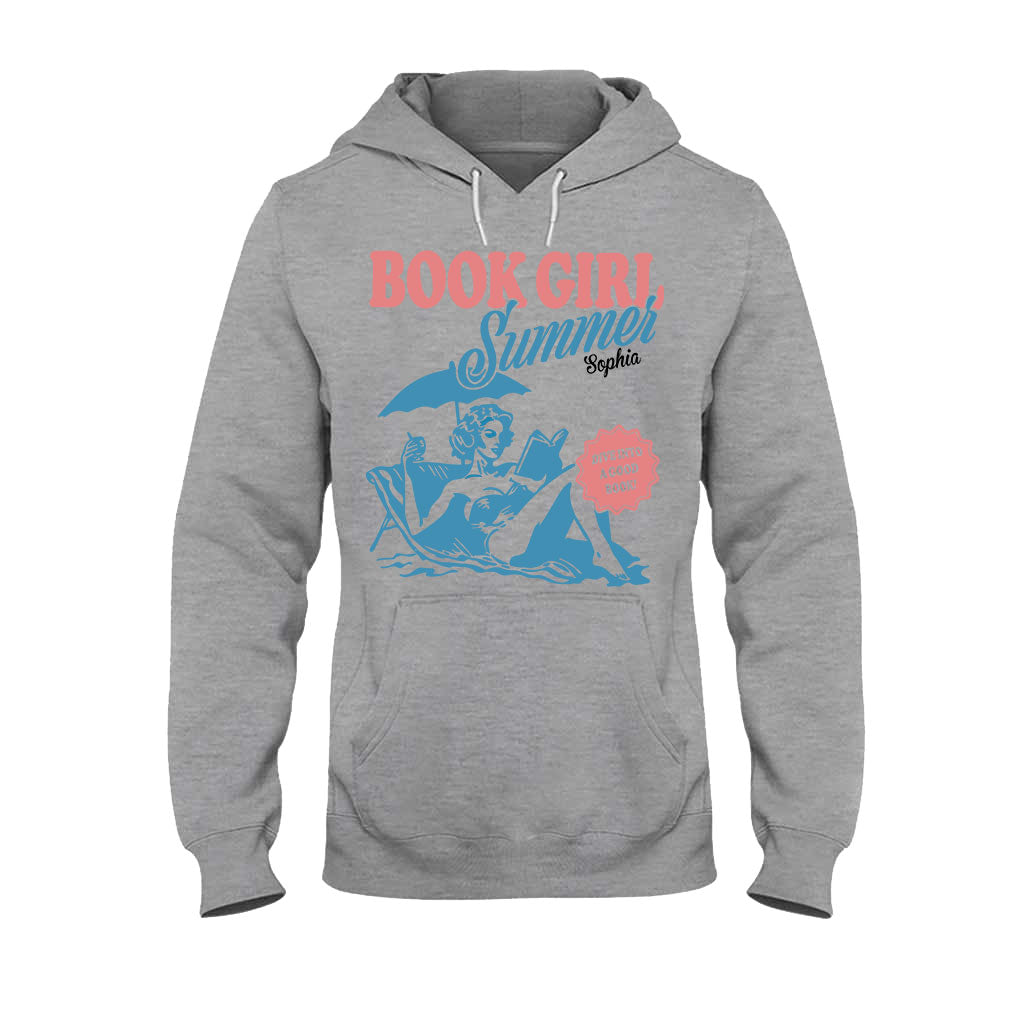 L'été des filles de livres - T-shirt et sweat à capuche personnalisés « Livre »