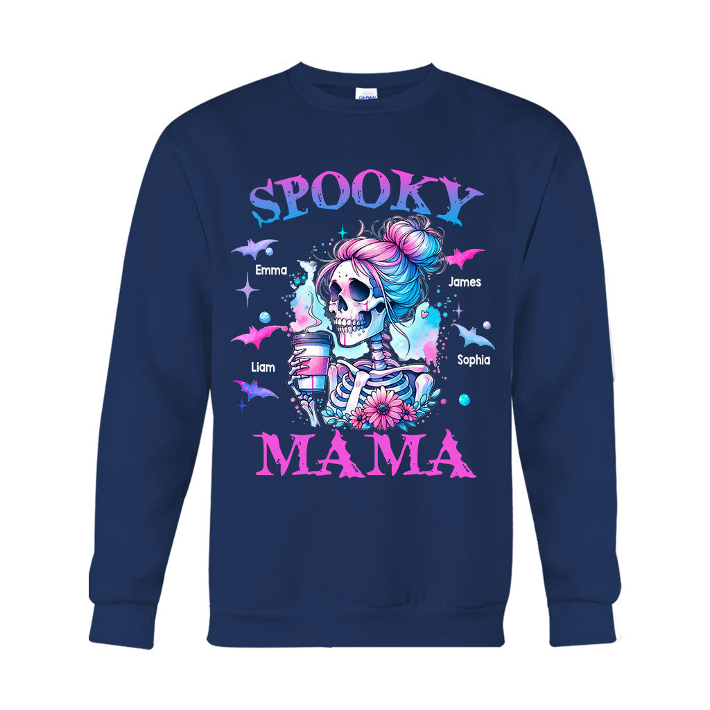 Maman Effrayante - T-shirt et sweat à capuche personnalisés pour maman