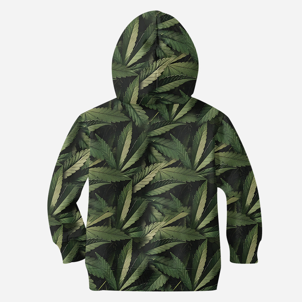 Je suis un homme simple, j'aime les joints et les seins - T-shirt personnalisé « Weed All Over »