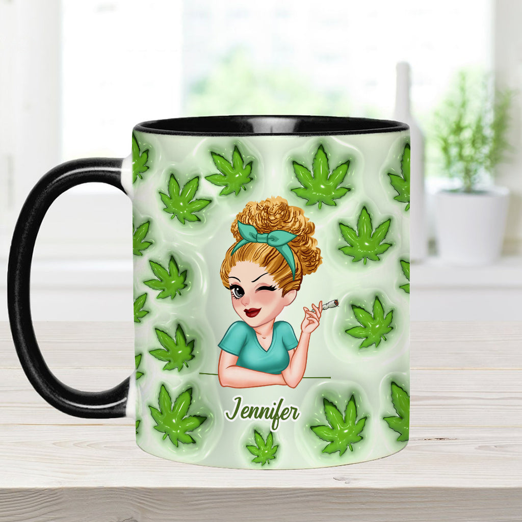 I Bet My Soul Smells Like Weed - Personalized Weed Accent Mug