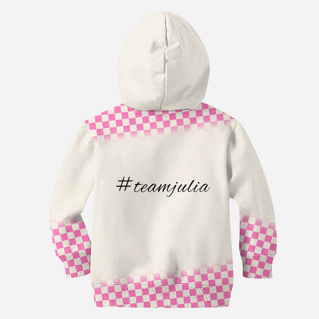 En octobre, on porte du rose - T-shirt personnalisé intégral pour la sensibilisation au cancer du sein