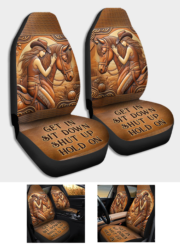 Installez-vous confortablement - Housses de siège pour chevaux