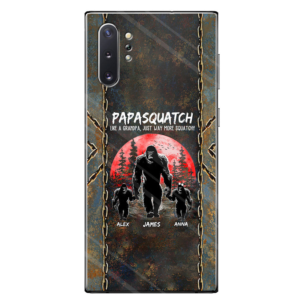 Grandpasquatch - Coque de téléphone personnalisée pour papa