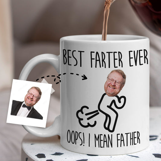 Meilleur péteur de tous les temps - Mug personnalisé pour papa