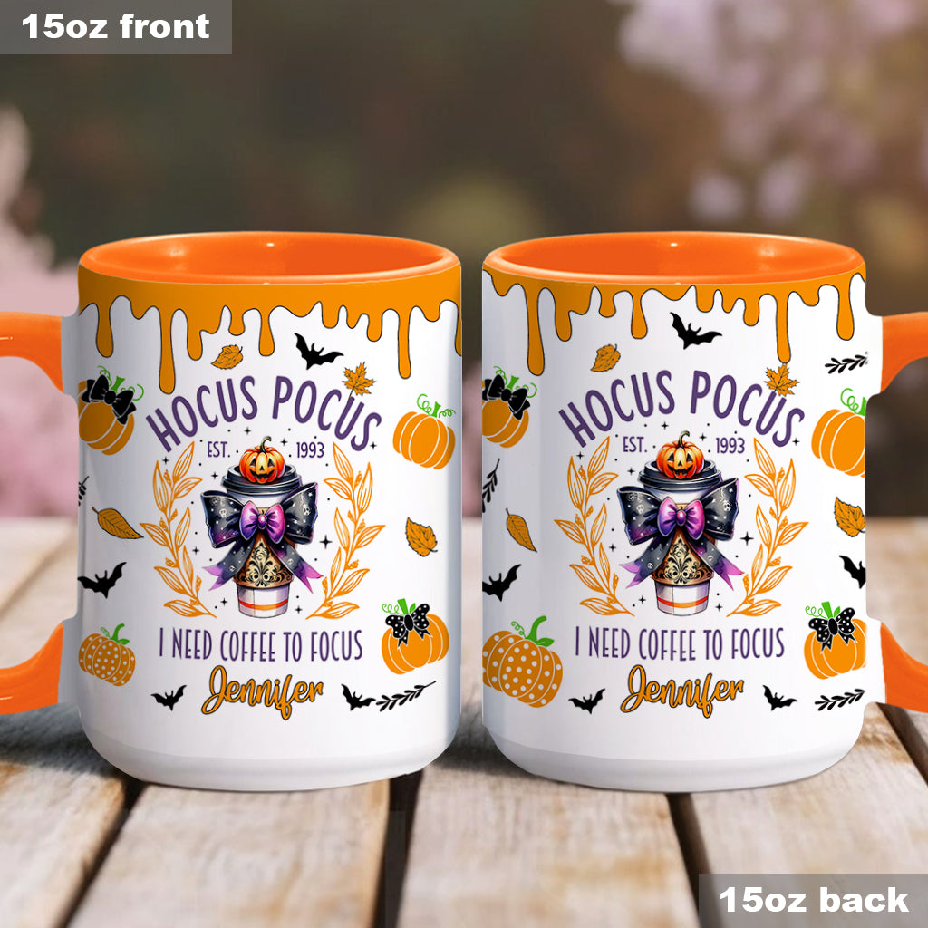 J'ai besoin de café - Mug personnalisé à motif sorcière