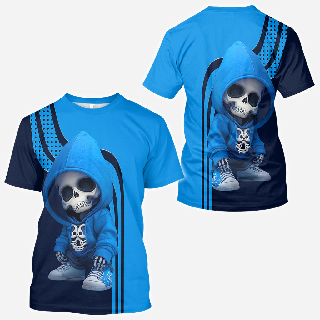 Stylish Skeleton - Personalized Skull All Over Shirt