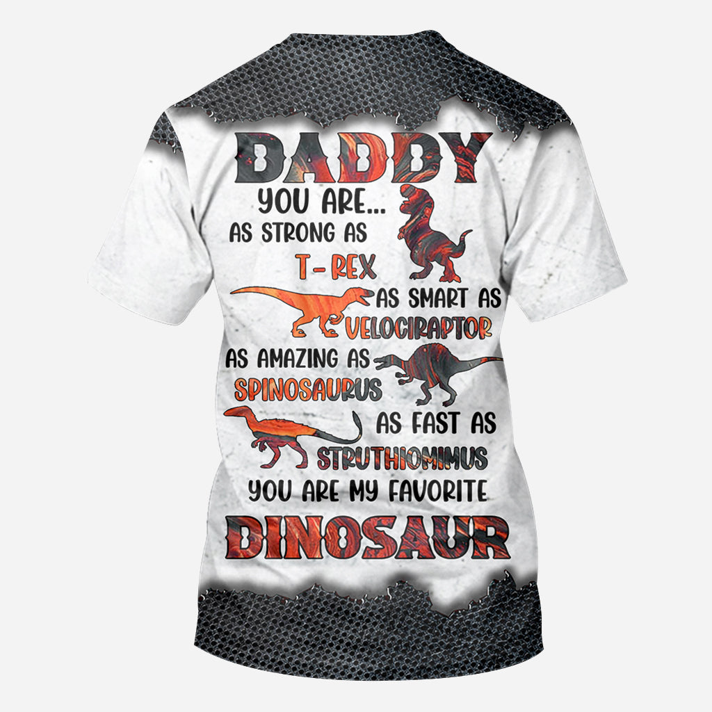 Ne vous frottez pas à Papasaurus - T-shirt personnalisé pour papa