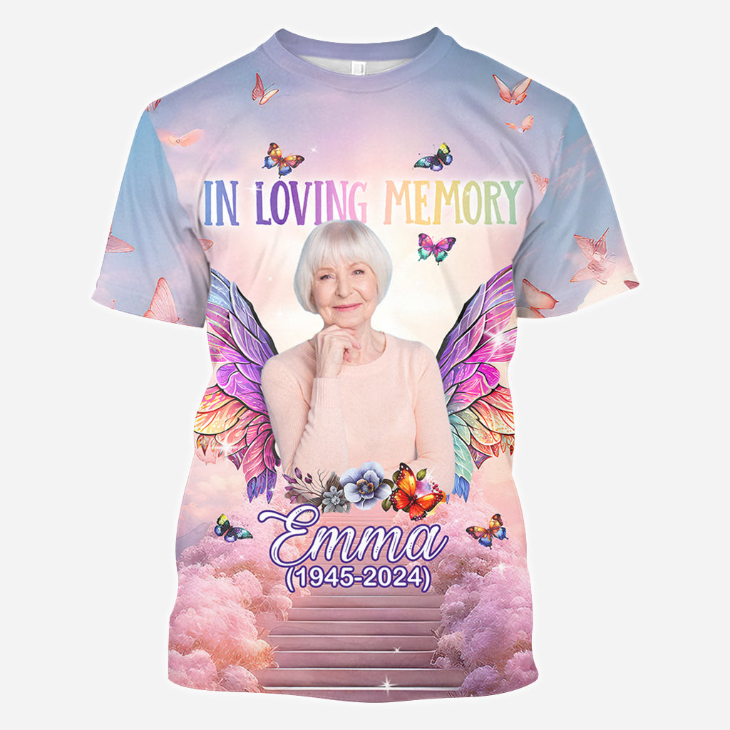 En souvenir de quelqu'un - T-shirt commémoratif personnalisé