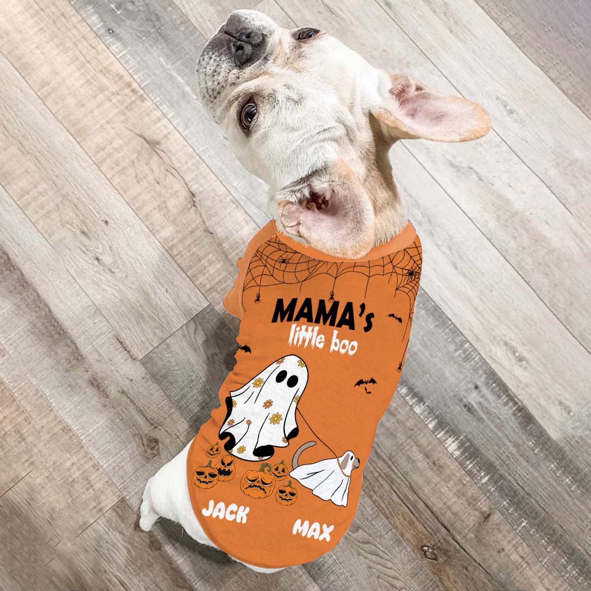 T-shirt personnalisé pour chien « Le petit chouchou de maman »