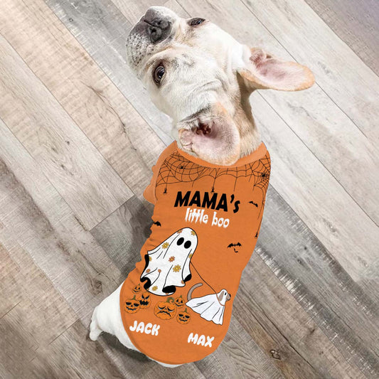 T-shirt personnalisé pour chien « Le petit chouchou de maman »