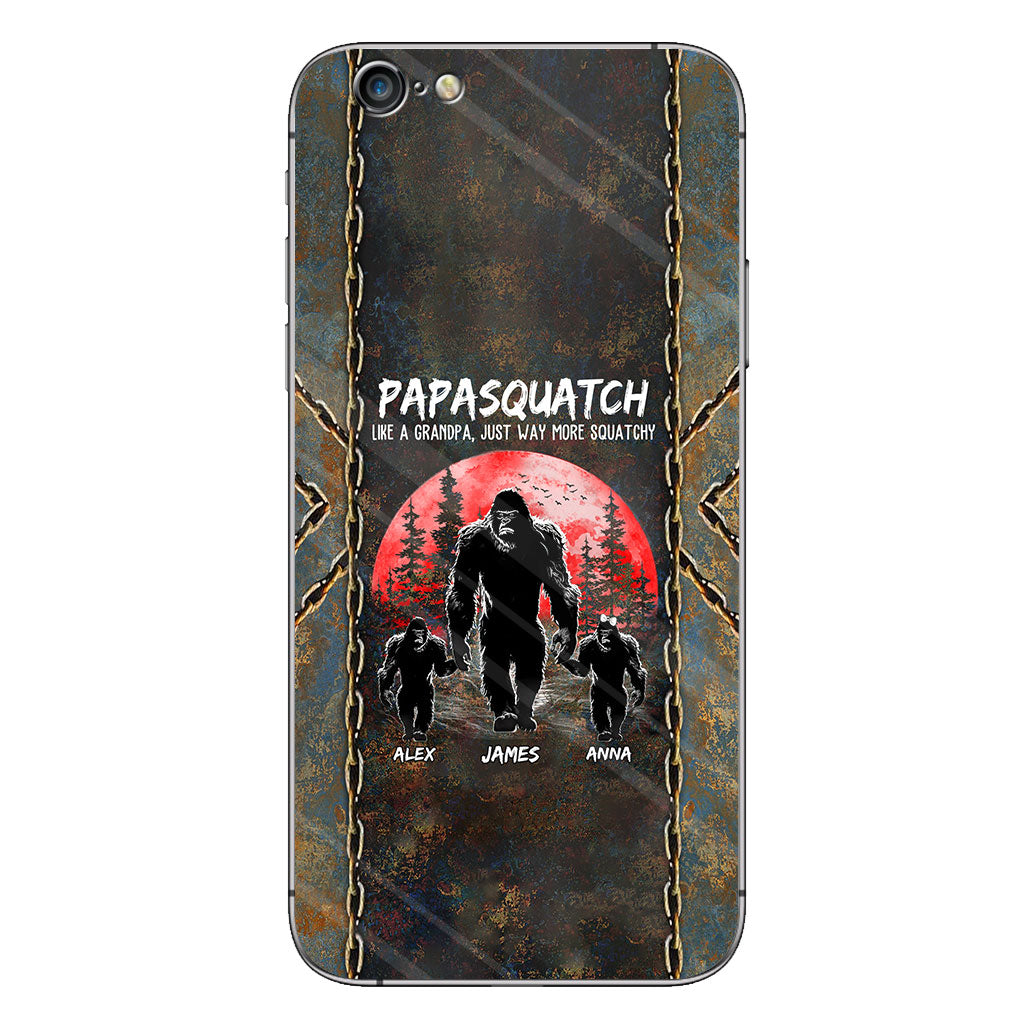 Grandpasquatch - Coque de téléphone personnalisée pour papa