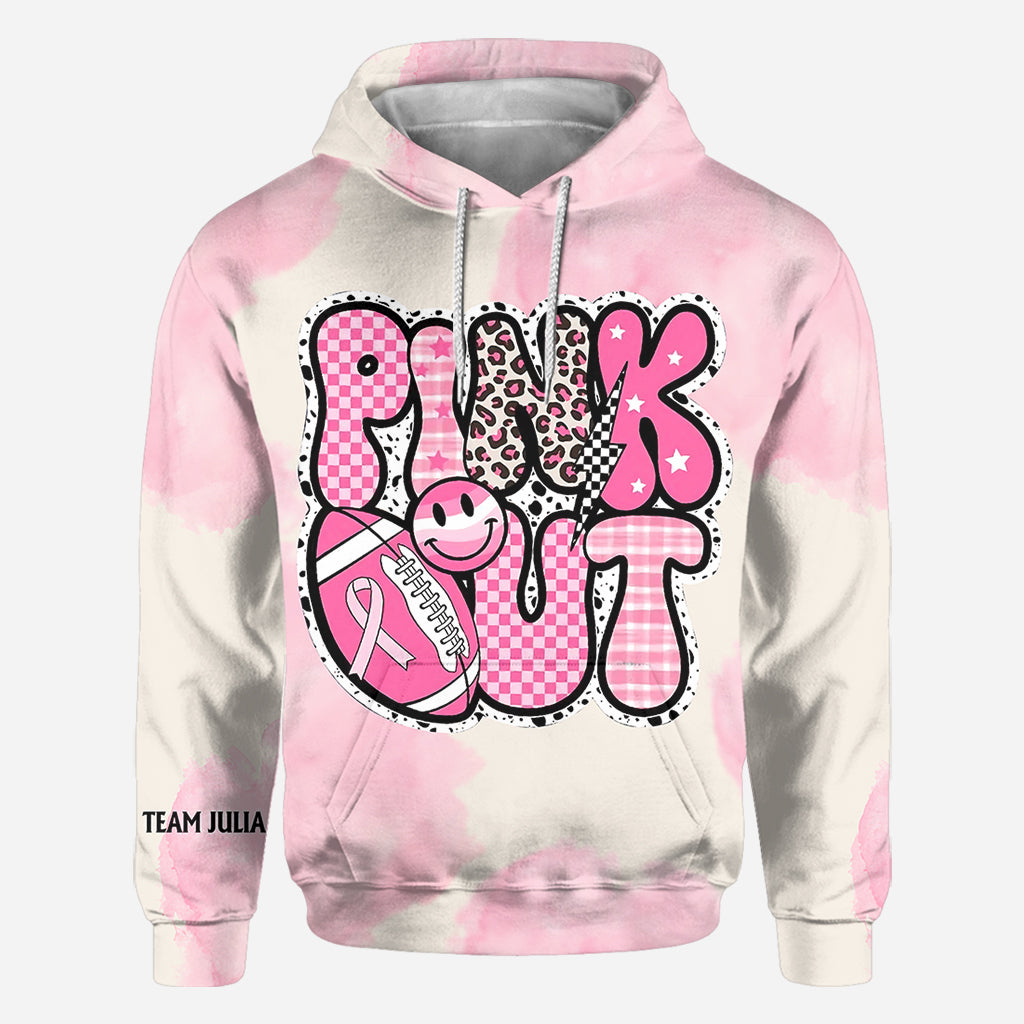 Pink Out - Personalized Breast Cancer Awareness All Over Shirt