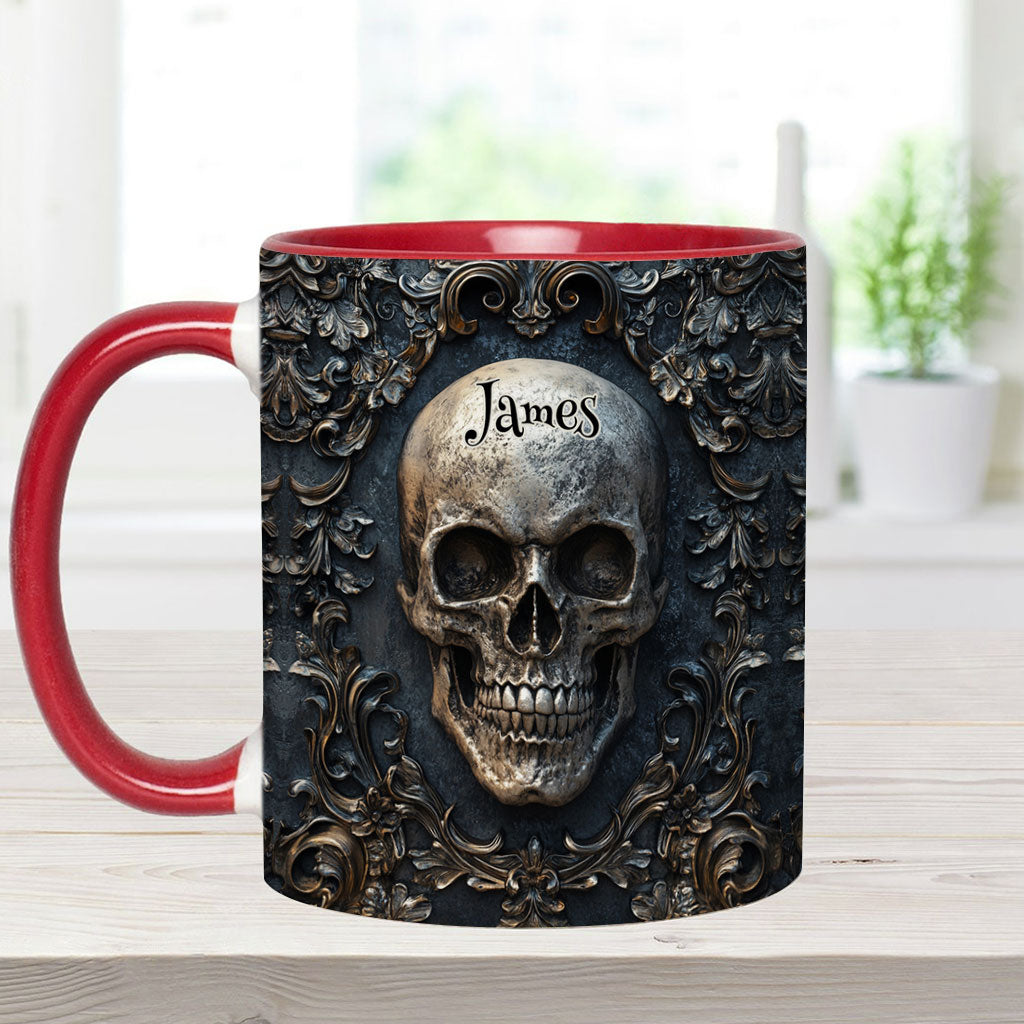Awsome Skull - Personalized Skull Accent Mug