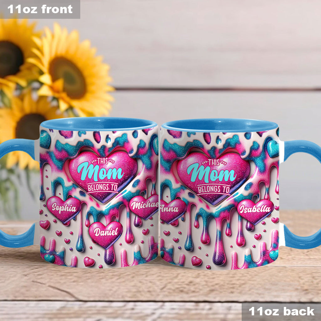 Cette maman appartient à - Mug personnalisé pour maman