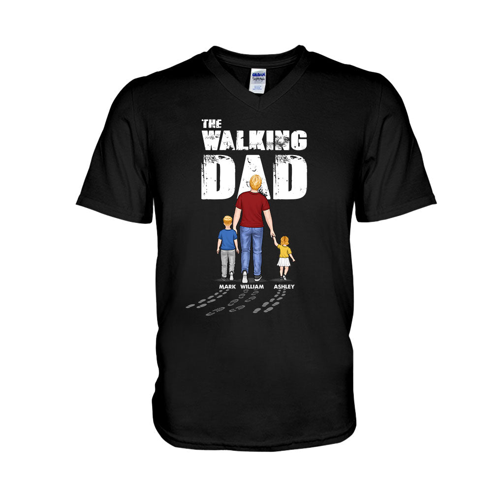Le Papa qui marche - T-shirt et sweat à capuche personnalisés pour papa