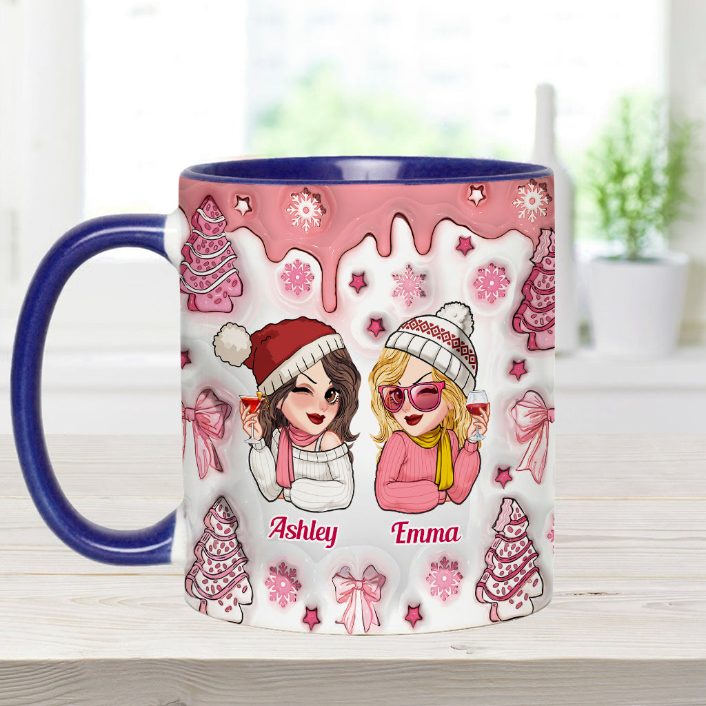 Meilleures amies du monde - Mug personnalisé Bestie Accent Mug