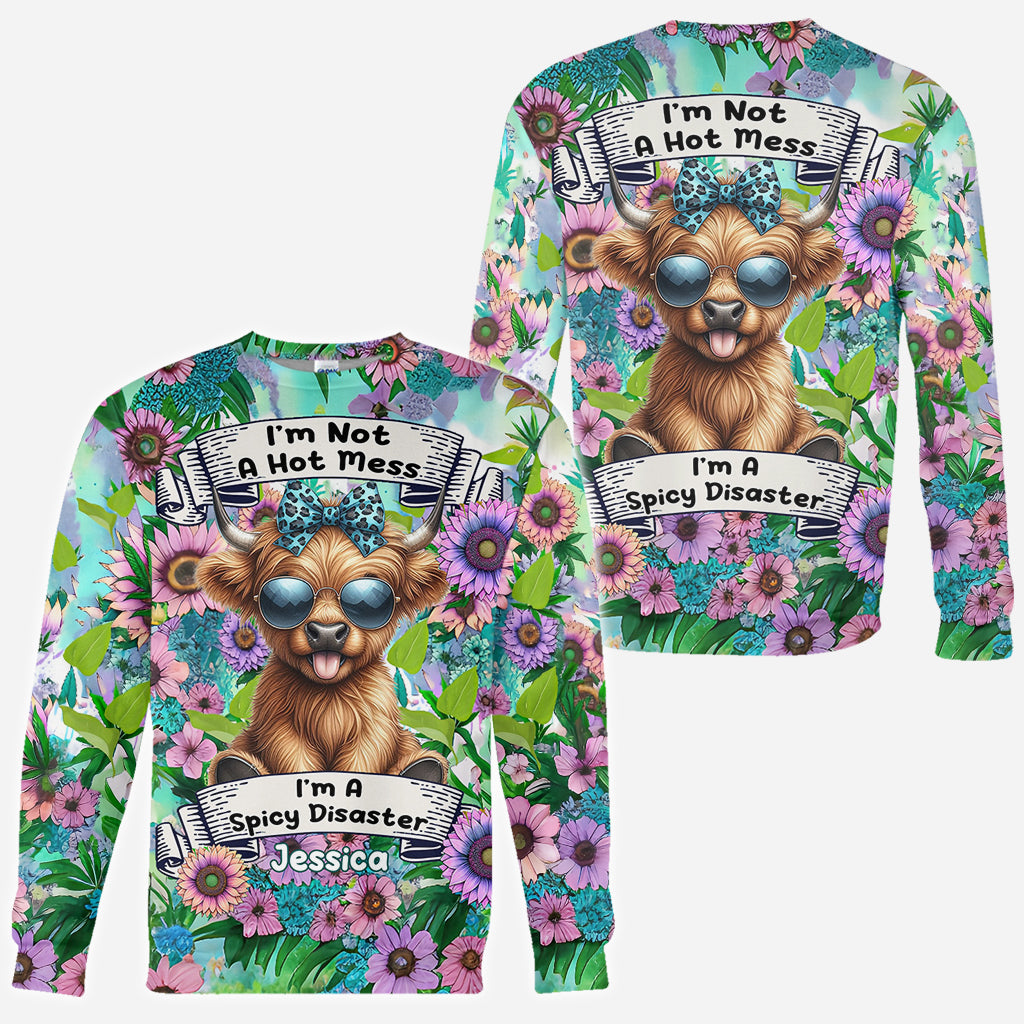 Apparemment, j'ai du caractère - T-shirt personnalisé intégral