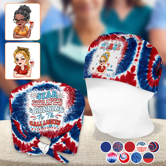 Journée des infirmières (4 juillet) - Bonnet de bloc opératoire personnalisé