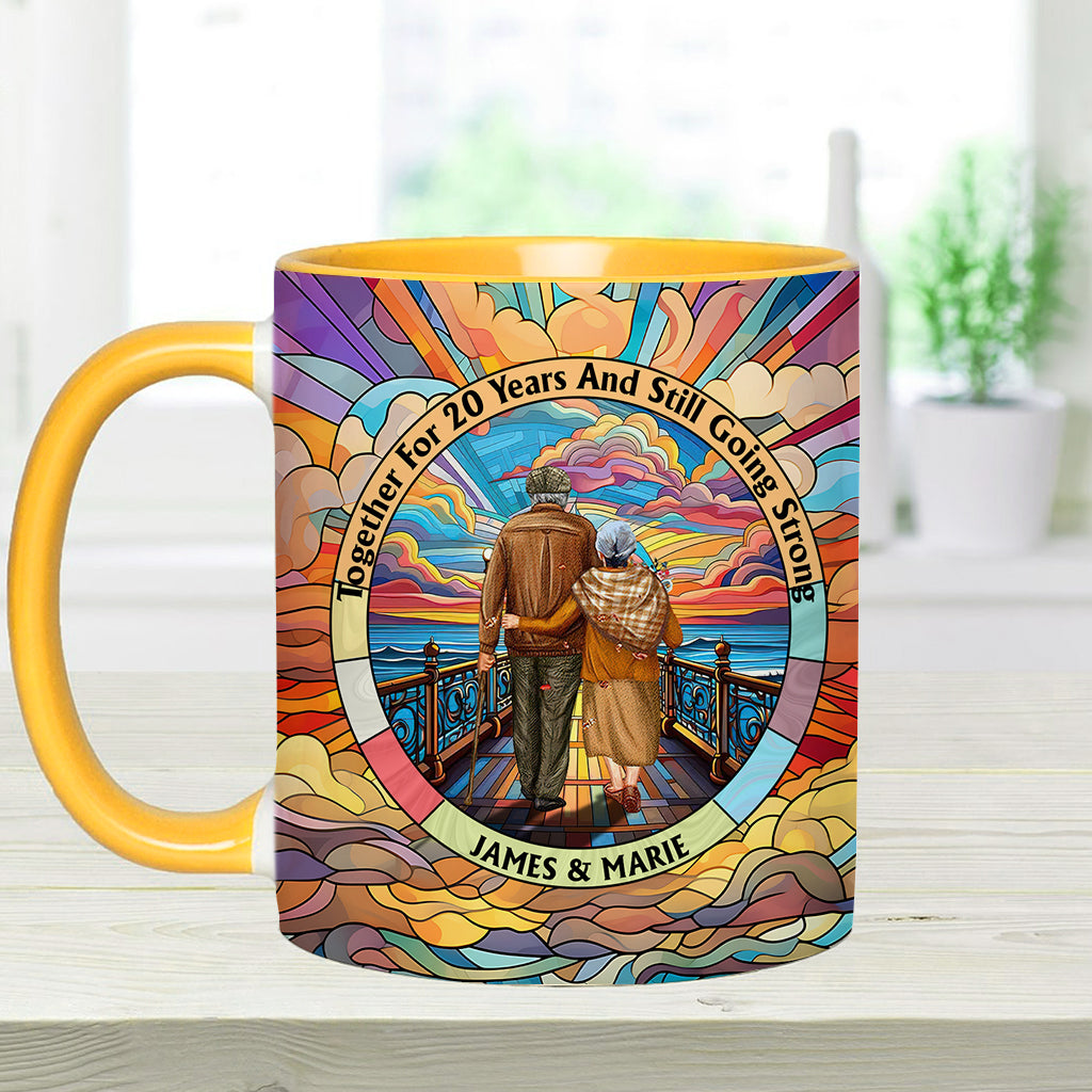 Still Going Strong - Personalized Couple Accent Mug