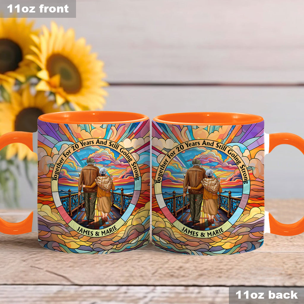 Still Going Strong - Personalized Couple Accent Mug