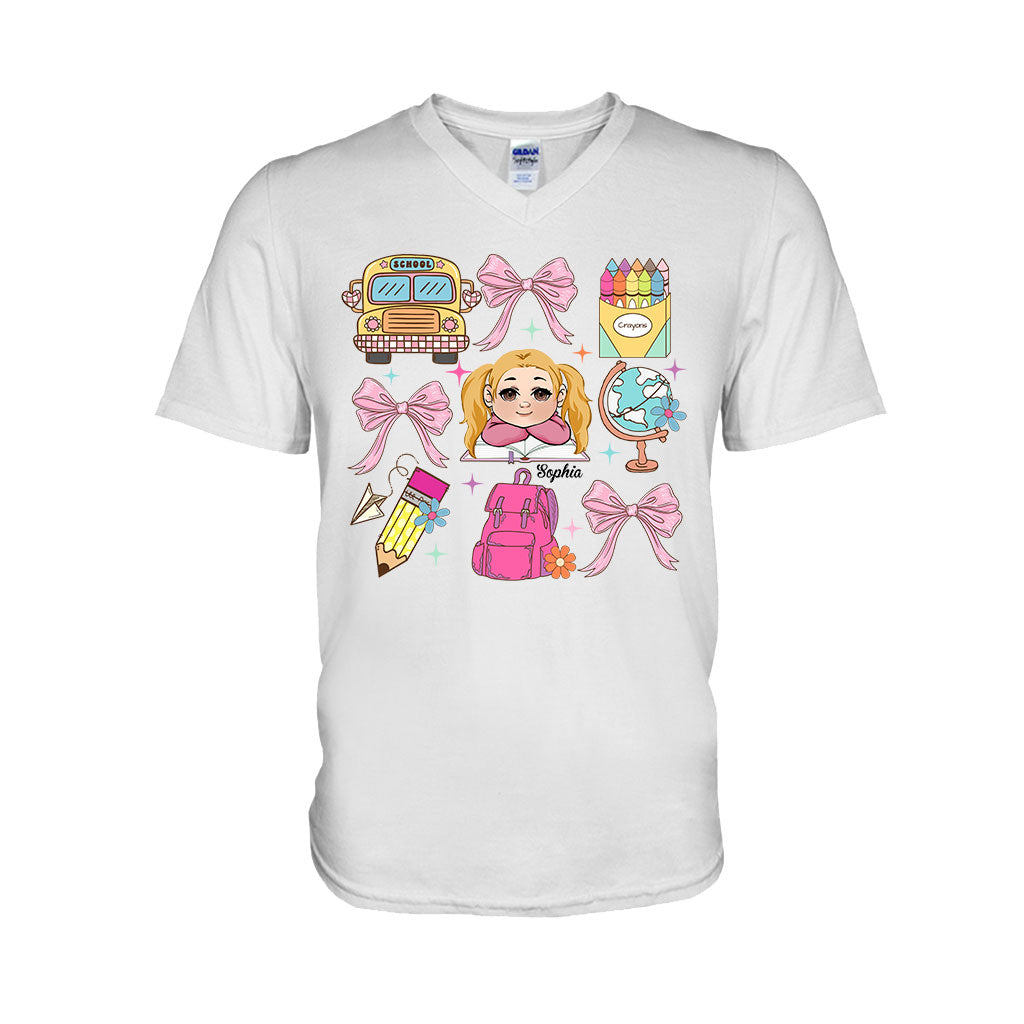 Coquette - T-shirt et sweat à capuche personnalisés pour enfant - Rentrée des classes