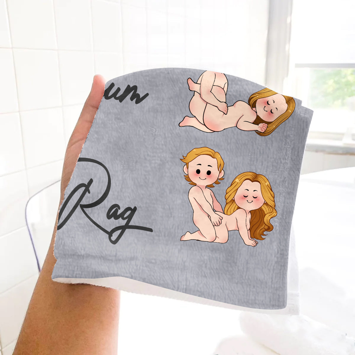 Serviette personnalisée pour couple