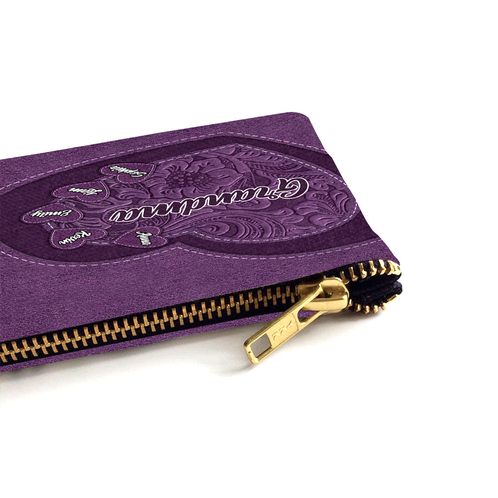Grandma's Heart - Personalized Grandma Pouch