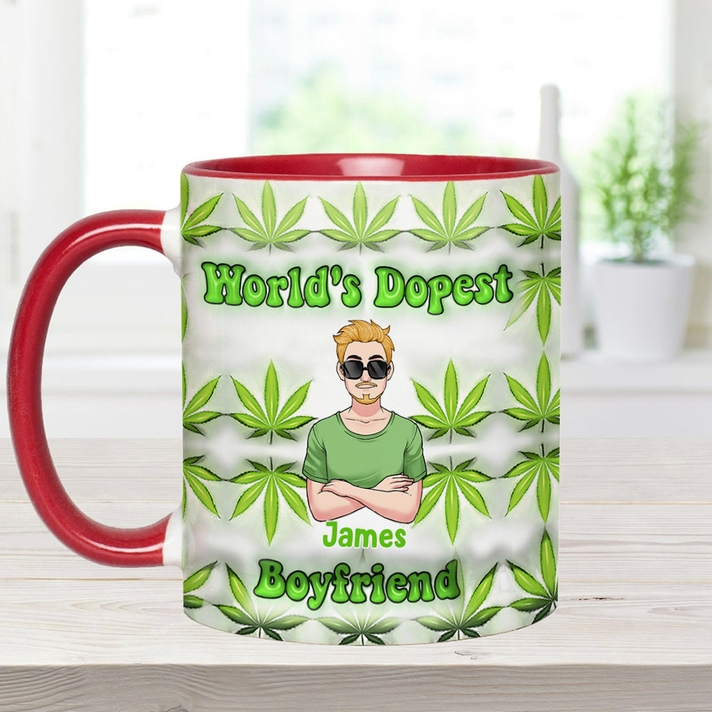 Meilleures Amies - Mug personnalisé avec une touche cannabis