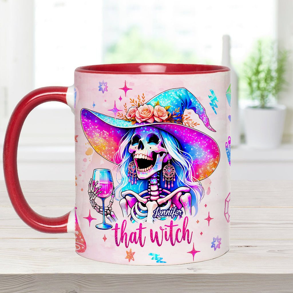 That Witch - Personalized Witch Accent Mug