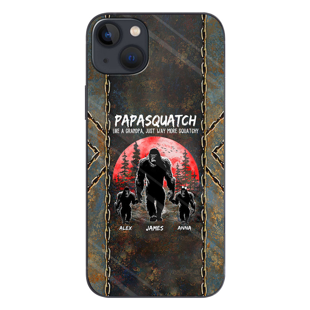 Grandpasquatch - Coque de téléphone personnalisée pour papa