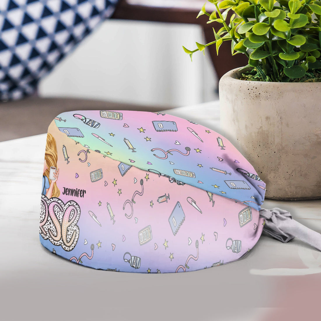 Nurse Life - Personalized Nurse Scrub Cap