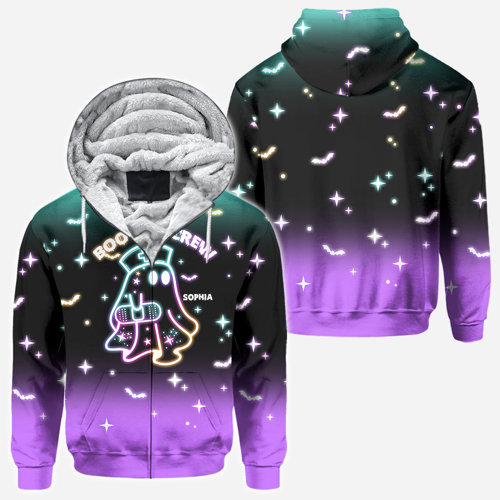 Boo Boo Crew - Chemise personnalisée intégrale pour infirmière