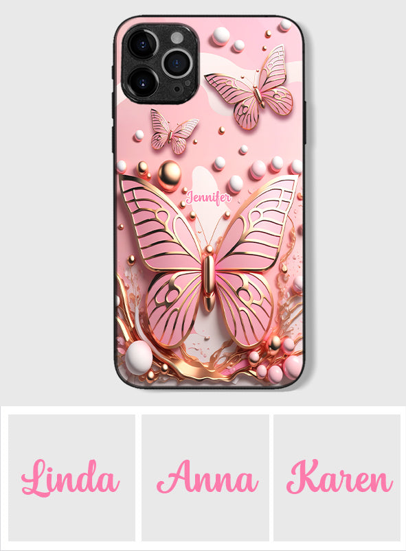 Love Butterflies - Personalized Butterfly Phone Case