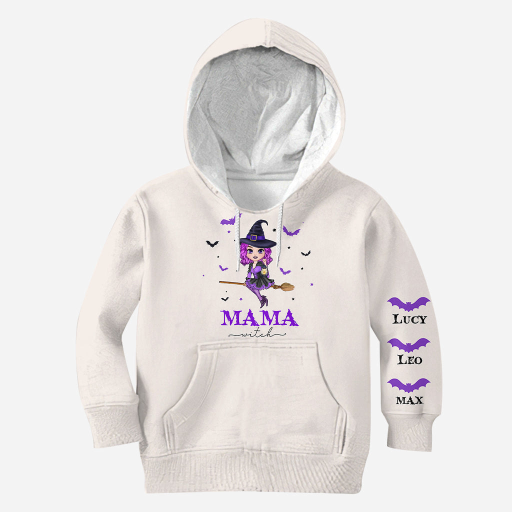 T-shirt personnalisé « Maman Sorcière » - T-shirt intégral pour maman