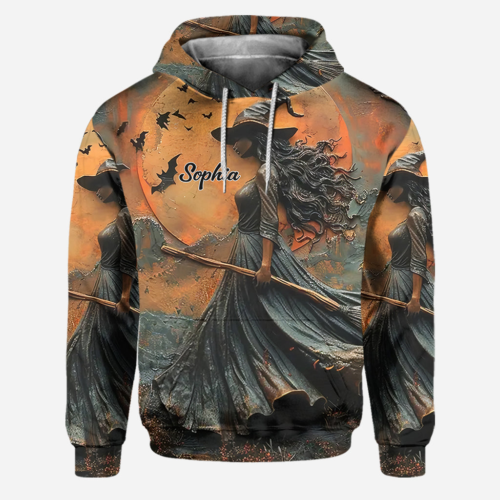 Belle Sorcière - Sweat à capuche et leggings personnalisés de sorcière