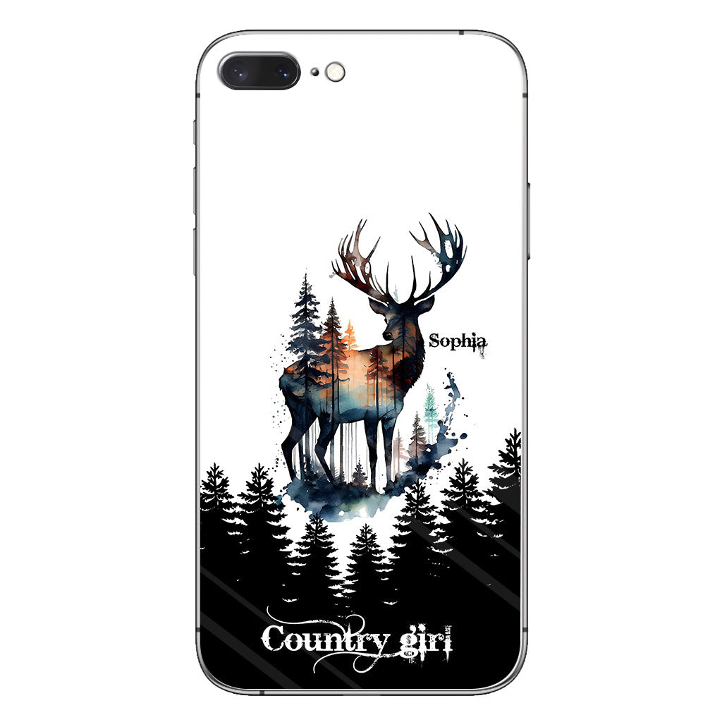 Country Girl - Personalized Hunting Phone Case