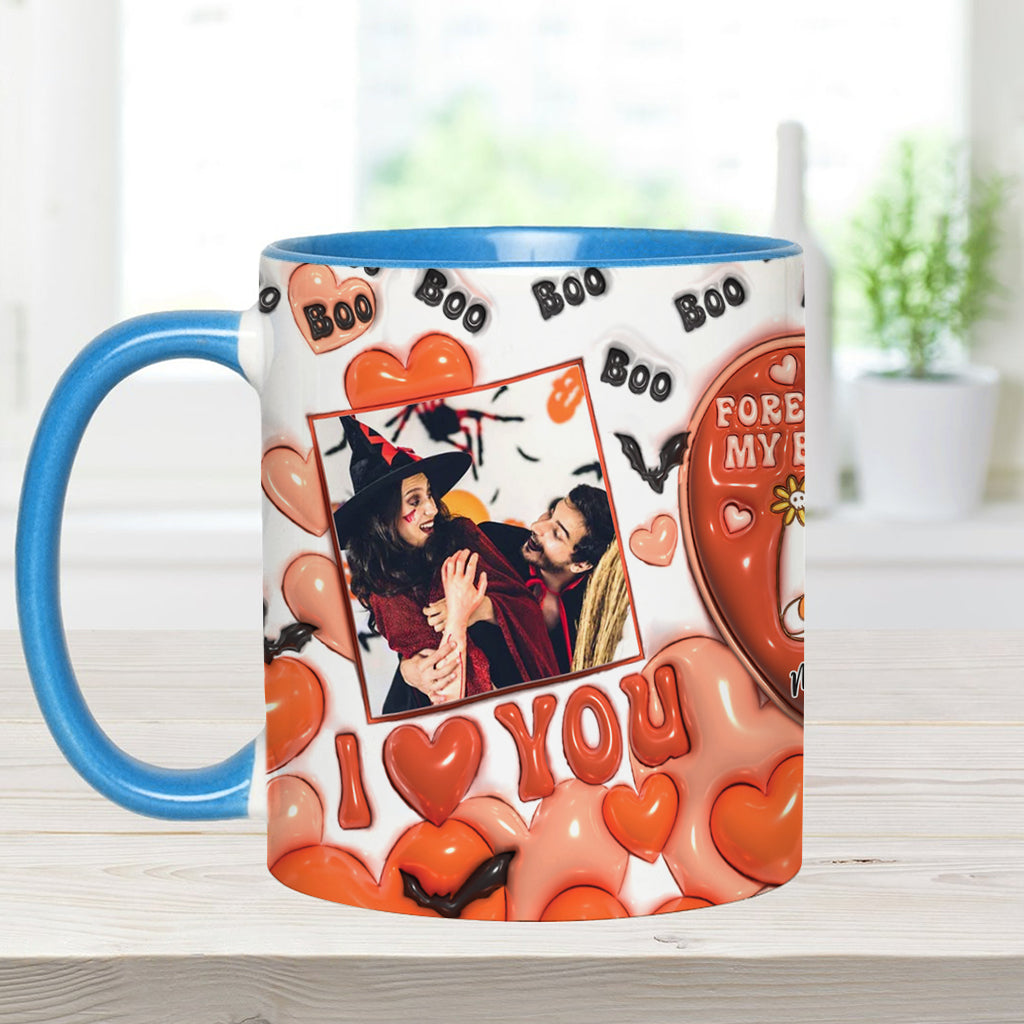 Mug personnalisé pour couple « Pour toujours mon amour »