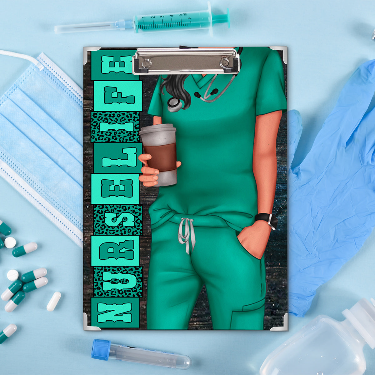 Nurse Life - Personalized Nurse Clipboard