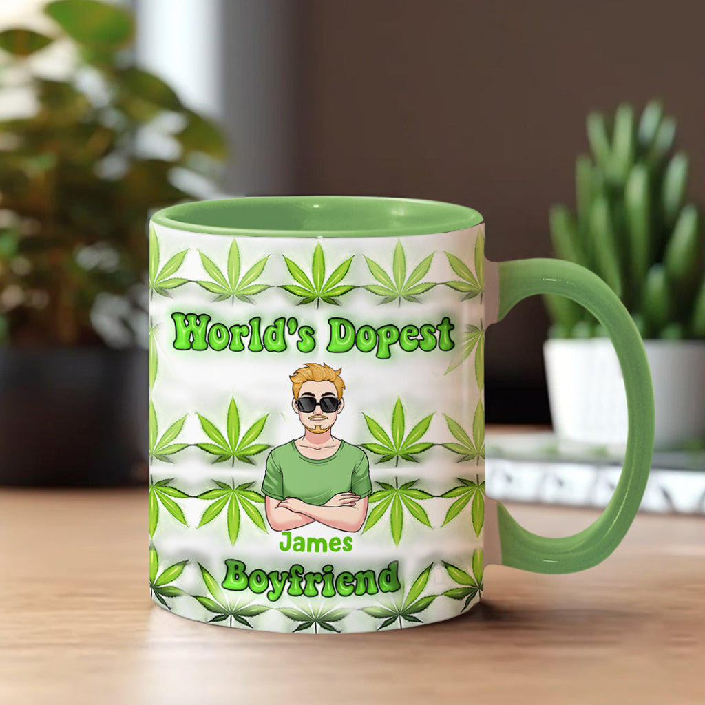 Meilleures Amies - Mug personnalisé avec une touche cannabis