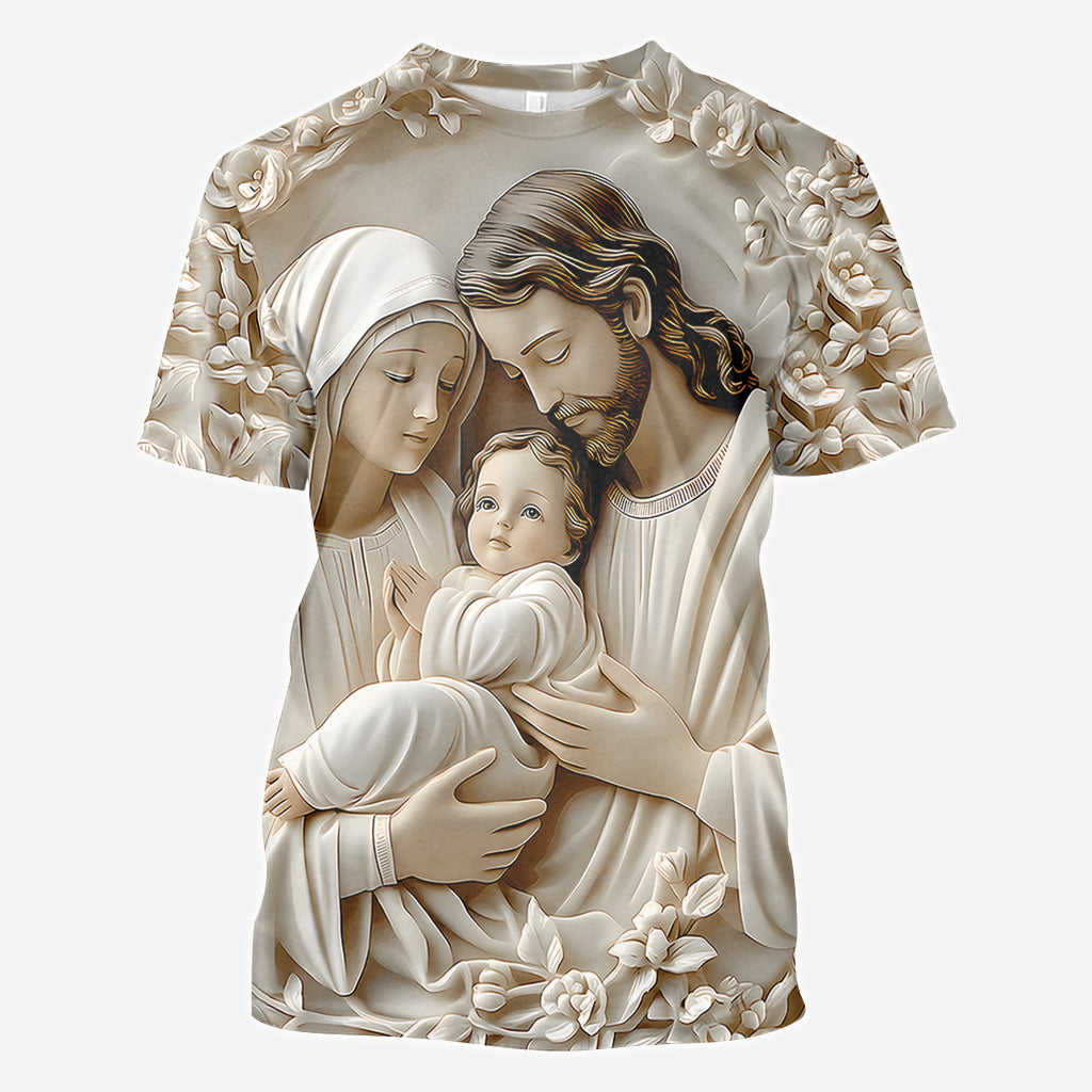 La Sainte Famille - Chemise chrétienne intégrale