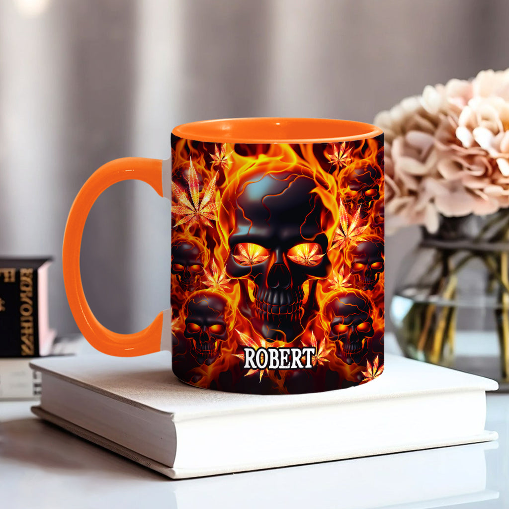 Libérez votre esprit - Mug personnalisé à motif cannabis