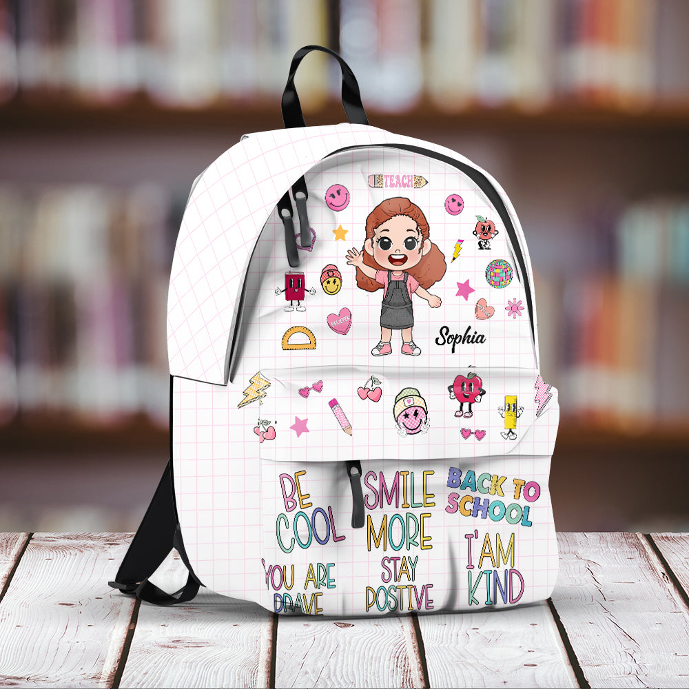 You Are Brave, You Are Smart - Personalized Kid Backpack