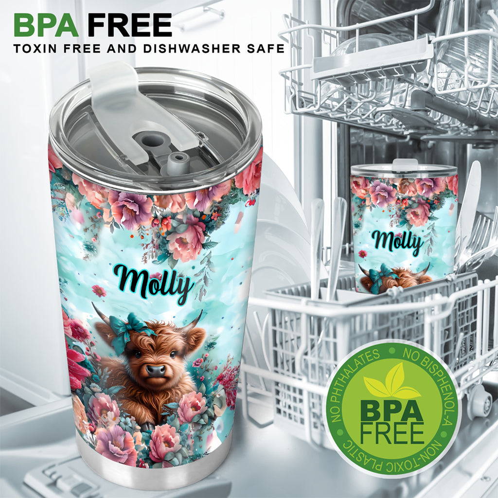 Bébé vache mignon - Gobelet personnalisé