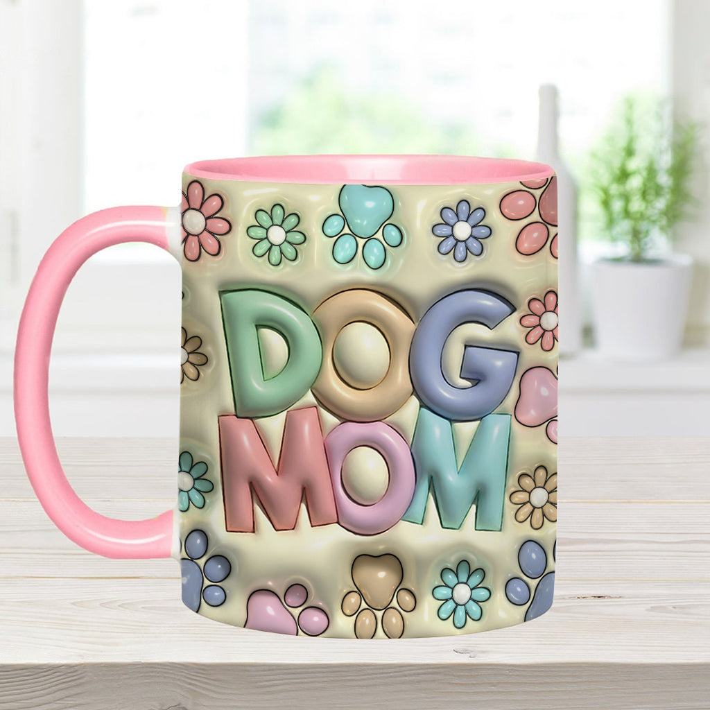 Maman de chien, Papa de chien - Mug personnalisé avec motif chien