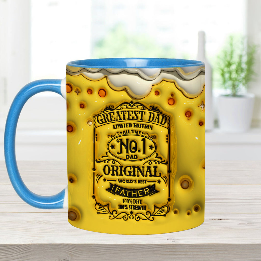 Meilleur papa du monde - Mug personnalisé pour papa