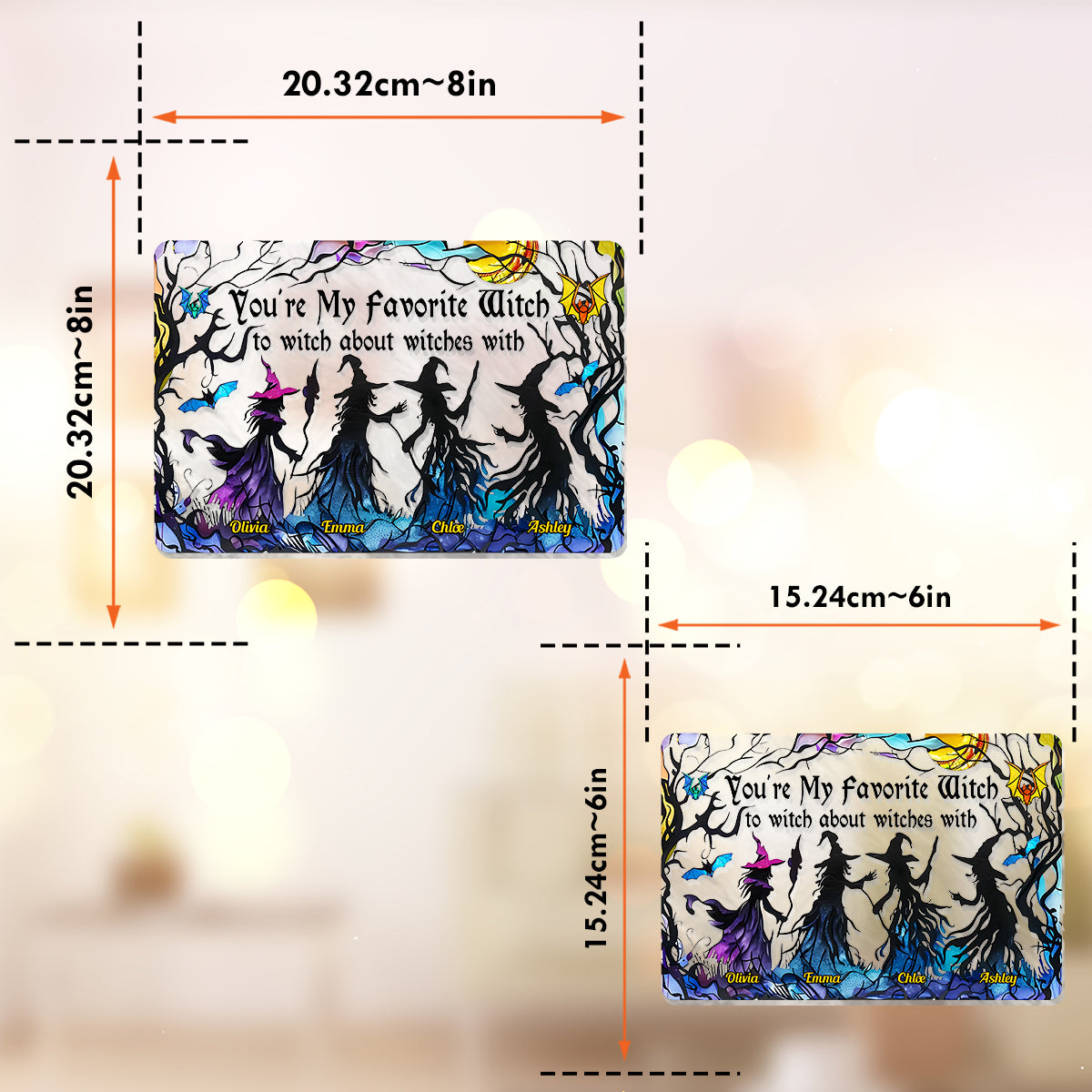 Girls Will Be Girls - Personalized Bestie Window Hanging Suncatcher Ornament