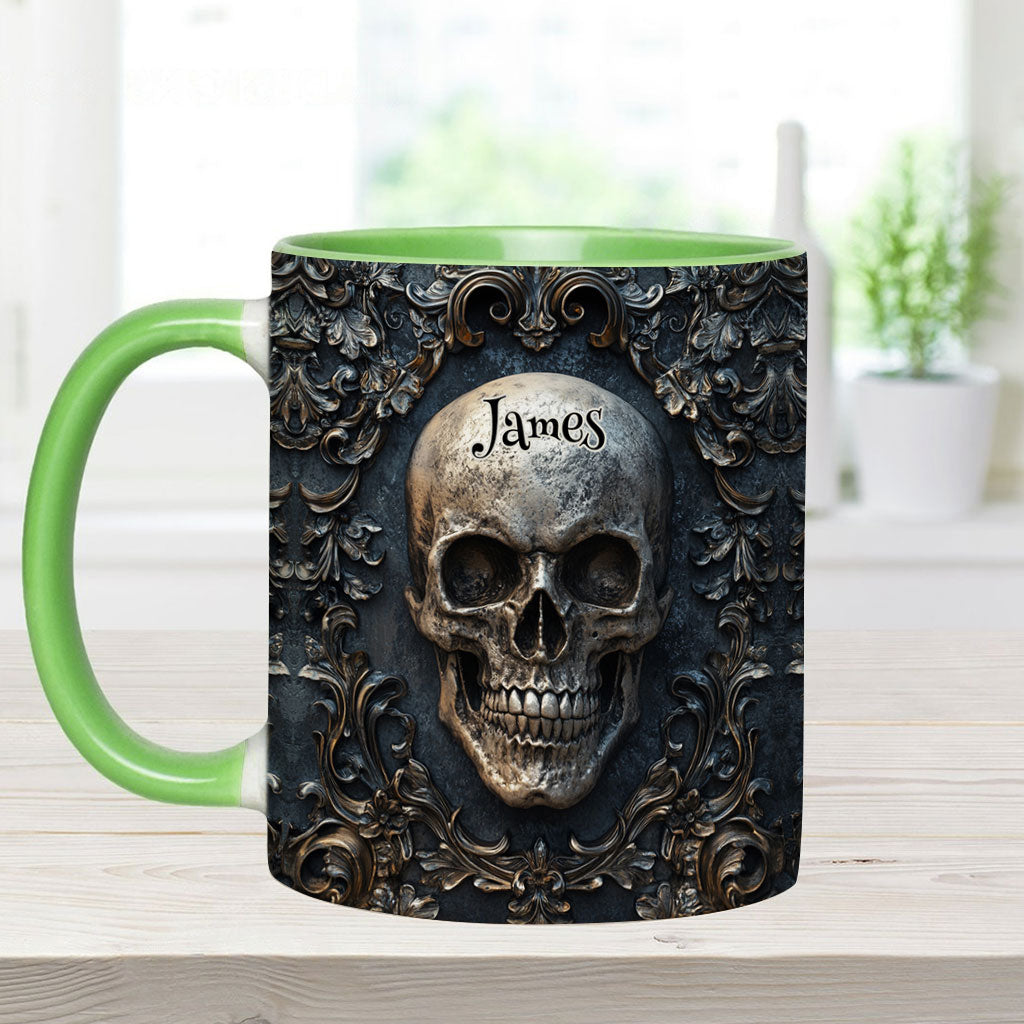 Awsome Skull - Personalized Skull Accent Mug