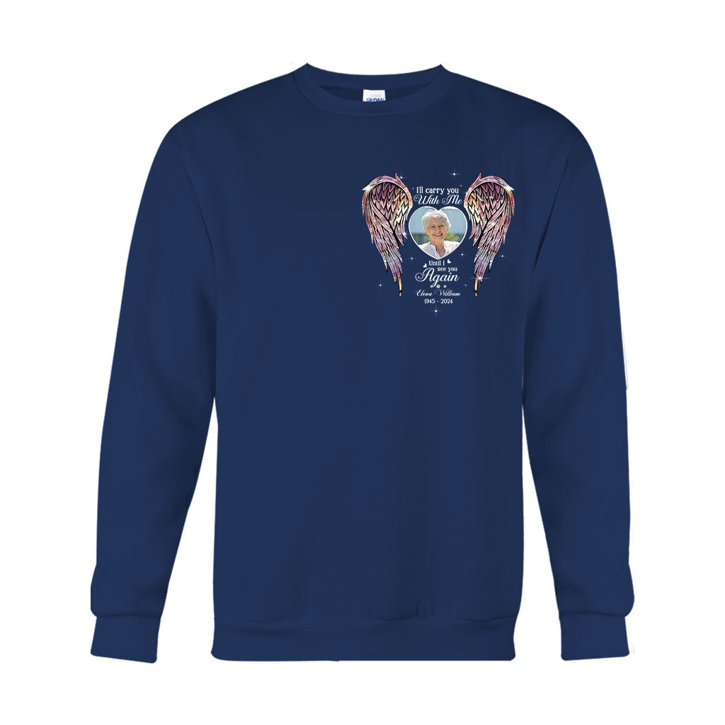 Ailes commémoratives Tes ailes étaient prêtes, mais mon cœur ne l'était pas - T-shirt et sweat à capuche commémoratifs personnalisés