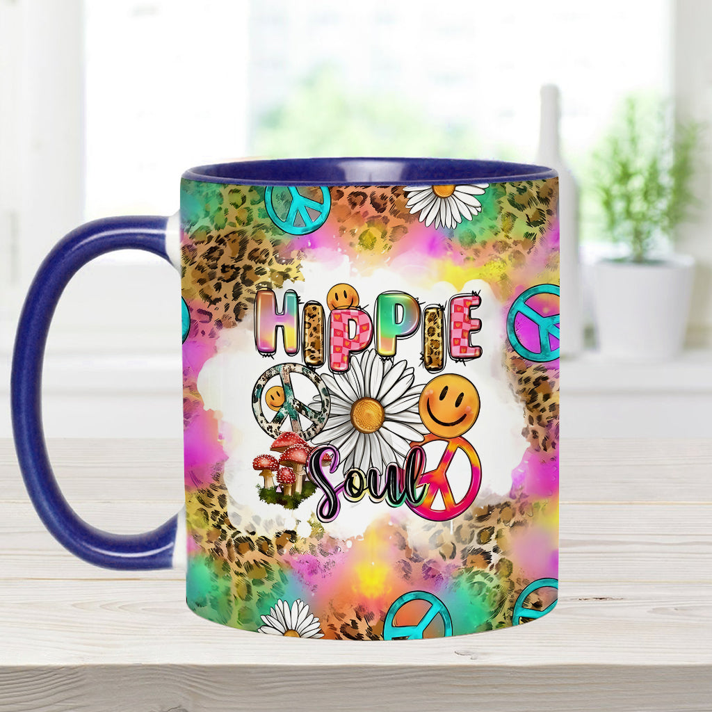 Mug personnalisé style hippie et western